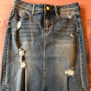 Denim skirt